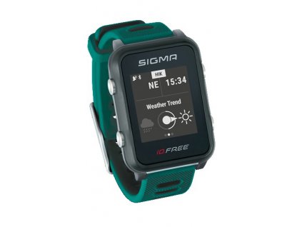 chytré hodinky SIGMA iD.FREE zelené