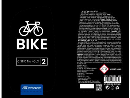 čistič FORCE PRO rozprašovač 0,75 l - žlutý EXTRA
