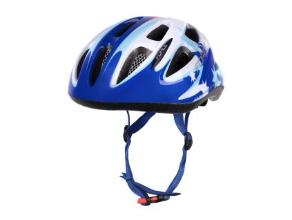 přilba FORCE LARK dětská, modro-bílá (velikost  M)