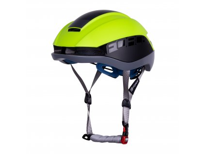 přilba FORCE ORCA MIPS,fluo mat-šedá, (velikost  S-M)