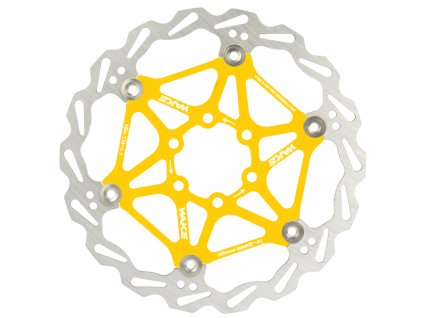 brzdový kotouč zlatý