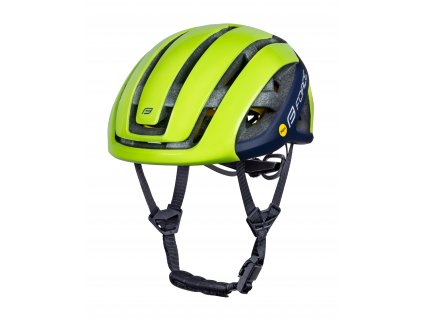 přilba FORCE NEO MIPS, fluo-modrá, (velikost  S-M)