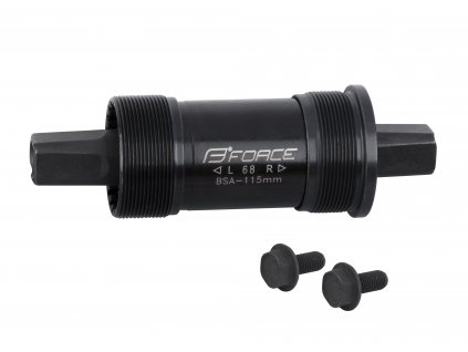 osa zapouzdřená FORCE 115 BSA Fe misky + Fe tělo (Varianta délka: 115 mm, typ osy: čtyřhran, zapouzdřená: ano, šířka mufny: 68 mm)