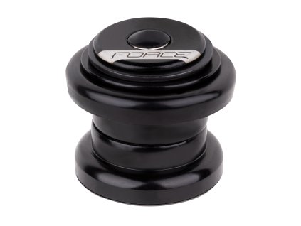 řízení FORCE AHEAD 1 1/8'' Fe, černé (průměr 1 1/8 palce, typ klasické, sloupek A-head)