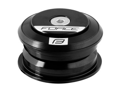 řízení FORCE AHEAD 1 1/8''' polointegr. Al, černé (průměr 1 1/8 palce, typ polointegrované, sloupek A-head)