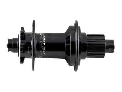 náboj zadní F TEAM BOOST X12, 6 děr k. 32děr, čer (použití zadní, počet děr 32 děr, typ brzdy disková)