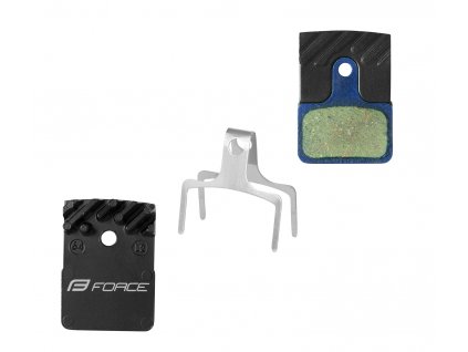 destičky brzdové FORCE SH L03A polymer,s chladičem (určení pro SHIMANO, materiál polymer/organické, chladič ano)
