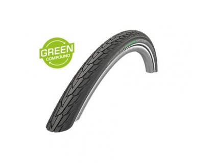 plášť SCHWALBE Road Cruiser Active Line 27"x1 1/4 / 28/32-630 bílý bok