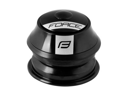 řízení F AHEAD 1 1/8'' polointegrované Fe, černé (průměr 1 1/8 palce, typ polointegrované, sloupek A-head)