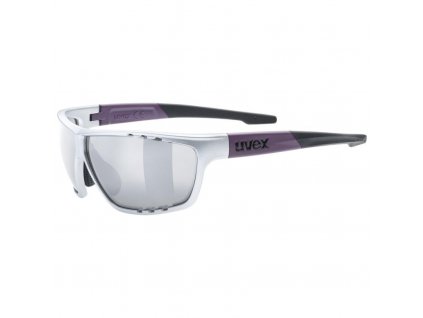 brýle UVEX Sportstyle 706 stříbrno fialové matné