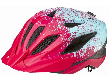 přilba KED Street Jr. Pro S pink iceblue matt 49-55 cm