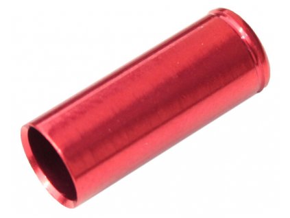 koncovka bowdenu MAX1 CNC Alu 5 mm červená 100 ks