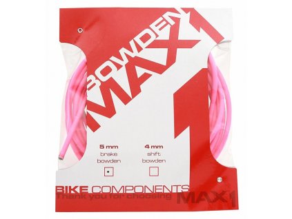 bowden MAX1 5 mm fluo růžová balení 3 m