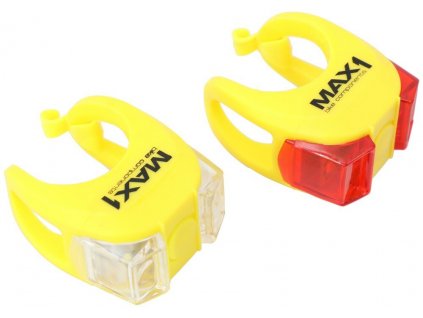 sada blikaček MAX1 Cropp, žlutá (Barva žlutá, Velikost bateriové)