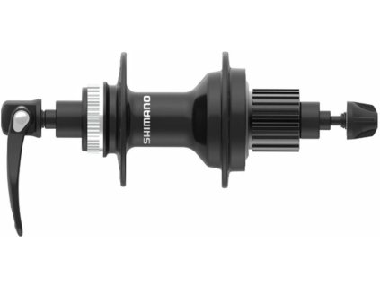 náboj disc SHIMANO Deore FH-MT401 32d Center lock, osa 135 mm, 12 rychlostí zadní černý,box