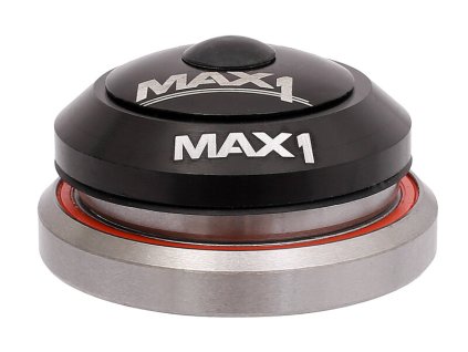 integrované asymetrické hlavové složení MAX1 1,5" a 1 1/8" černé (Barva černá, Velikost 1,5" 1 1/8")