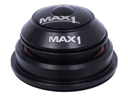semi-integrované asymetrické hlavové složení MAX1 1,5" a 1 1/8" černé (Barva černá, Velikost 1,5" 1 1/8")