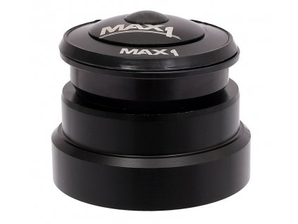 semi-integrované hlavové složení MAX1 s venkovním spodním ložiskem 49,6 mm černé (Barva černá, Velikost 1,5" 1 1/8")