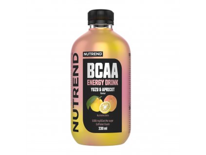 BCAA Energy Drink, 330 ml yuzu a meruňka