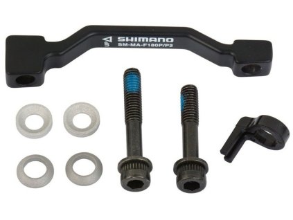 adaptér kotoučové brzdy SHIMANO SM-MA-F180P/P2A, 180mm, přední, v krabičce