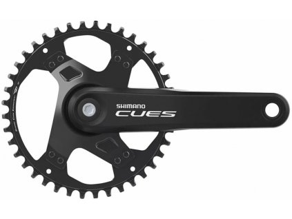 kliky SHIMANO Cues FC-U4000-1, 175mm, 40 zubů, černé, 11,10,9 speed, pro osu čtyřhran, v krabičce