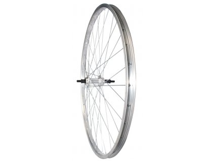 zapletené kolo 28" zadní Zinek Al lož./MACH1 110 36děr (Barva stříbrná, Velikost 28")