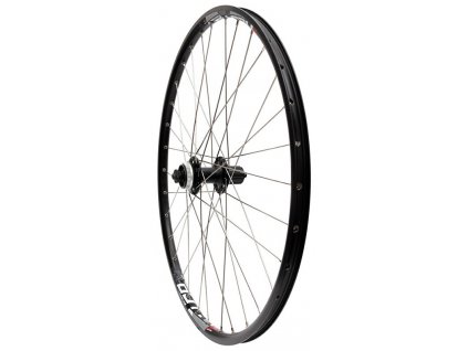 zapletené kolo 26" MAX1 Disc Center lock zadní 8-11sp. černé/stříbrné