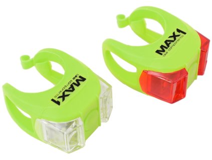 sada blikaček MAX1 Cropp, zelená (Barva žlutá, Velikost bateriové)