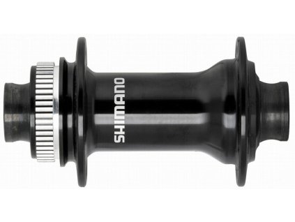 náboj disc SHIMANO HB-MT410 32děr Center lock 15mm e-thru-axle 100mm přední černý
