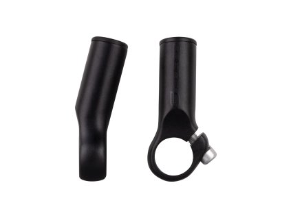 rohy FORCE TOR 7 cm Al, černé matné