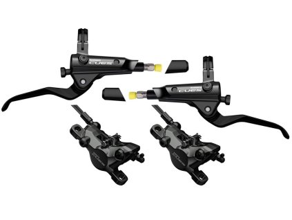 brzda kotoučová SHIMANO Cues U8000 p+z (900+1800 mm) komplet bez kotoučů, (J-kit)
