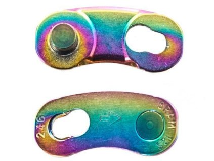 spojka řetězu SRAM 12 speed, PowerLock Eagle Rainbow (4 ks na kartě)