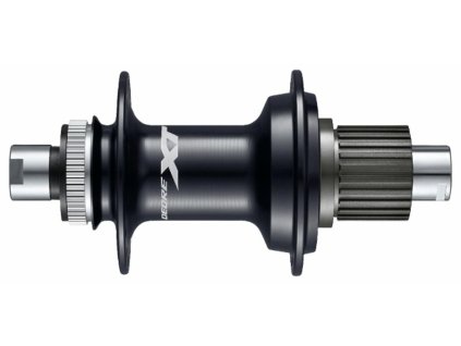 náboj disc SHIMANO XT FH-M8110-B 32děr Center lock 12mm e-thru-axle 148mm 12 speed zadní černý (Velikost 12sp)