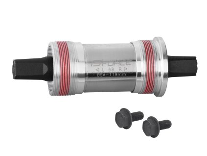 osa zapouzdřená FORCE 119 BSA Al misky + Fe tělo (Varianta délka: 119 mm, typ osy: čtyřhran, zapouzdřená: ano, šířka mufny: 68 mm)