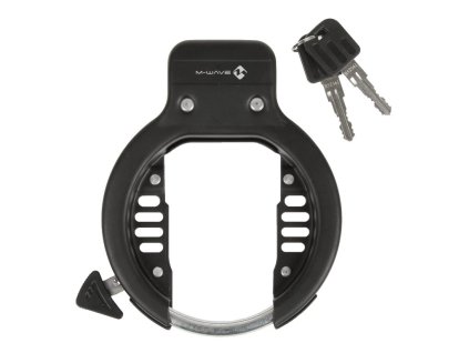 Zámek M-Wave rámový-podkova černý
