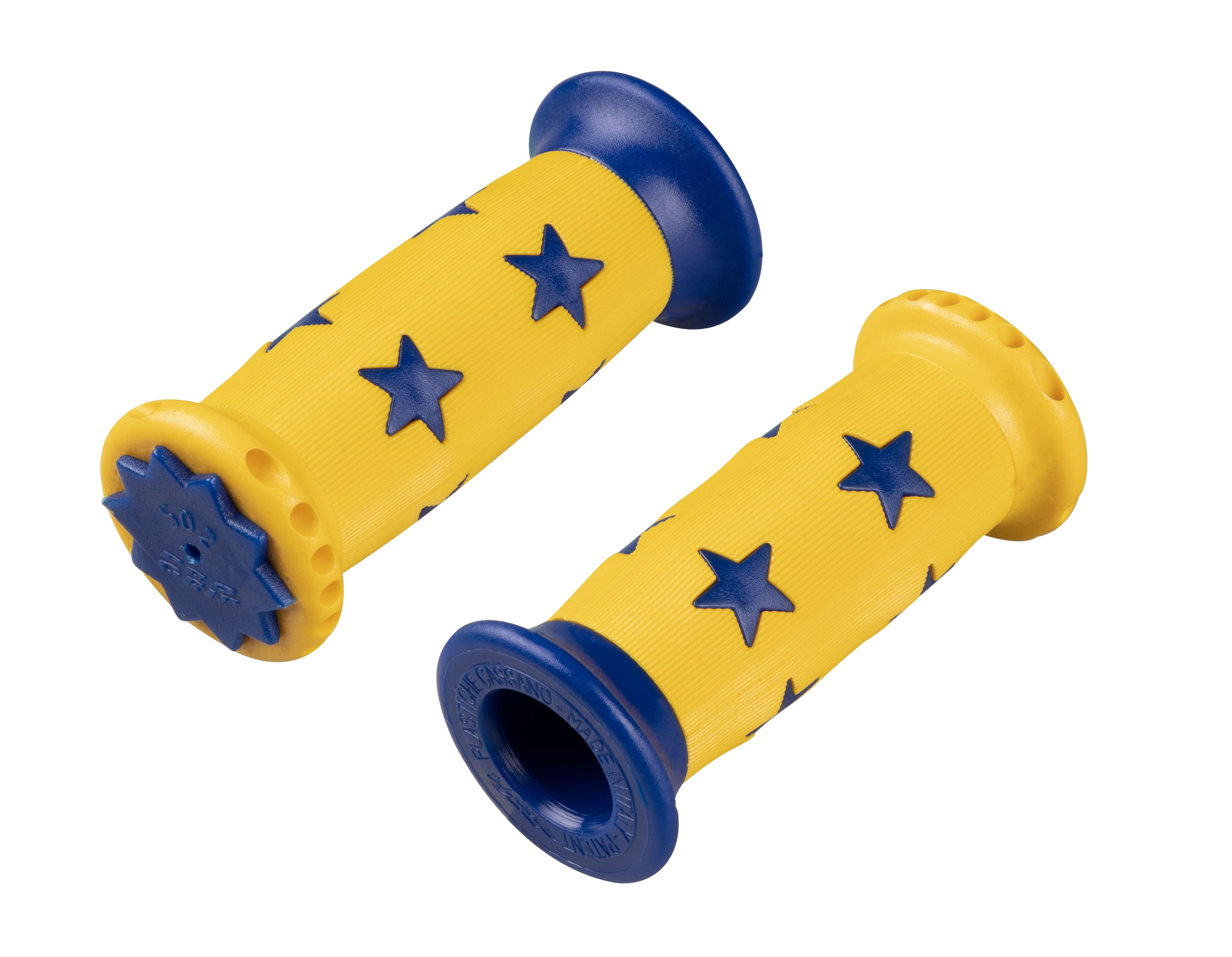 PRO GRIP madla STAR gumová dětská, žluto-modrá, OEM Typ: nejištěná, materiál: guma
