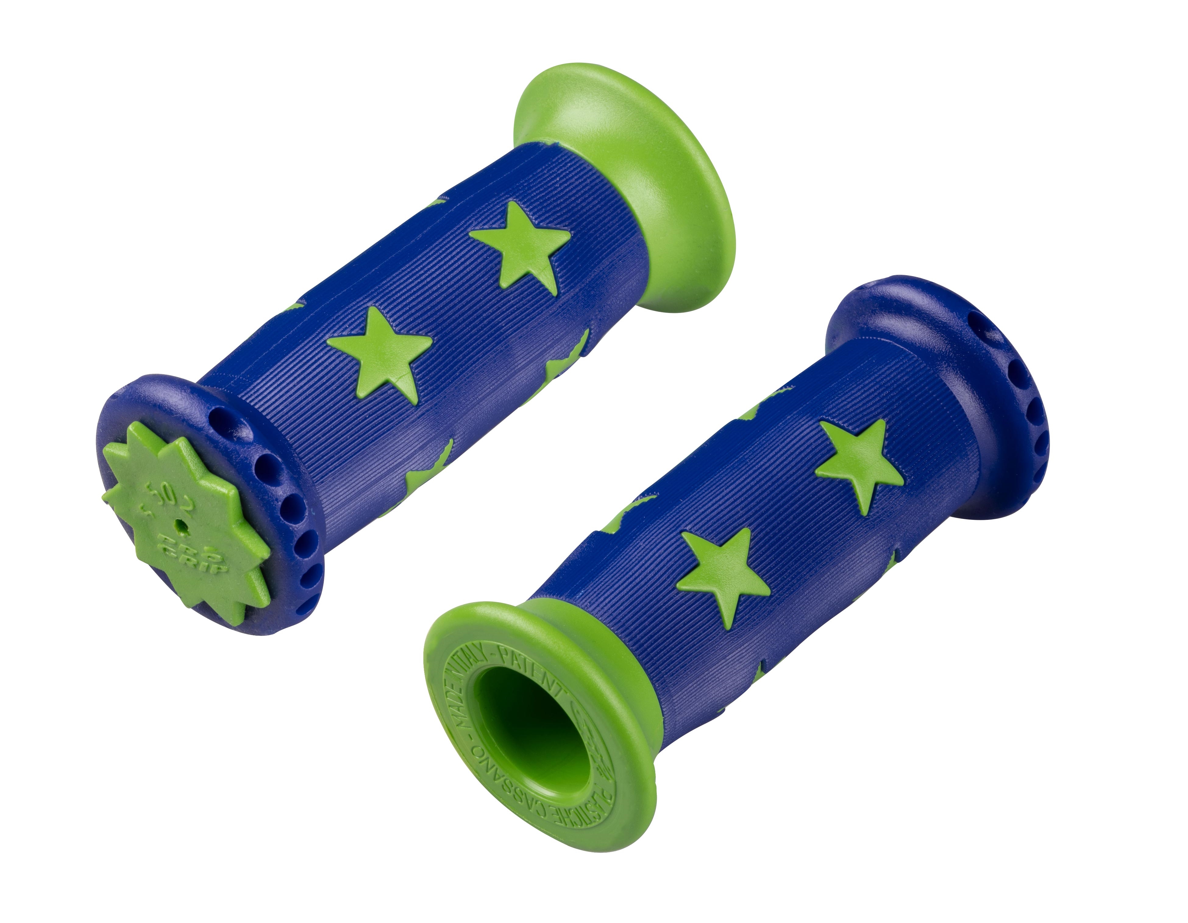 PRO GRIP madla STAR gumová dětská, modro-zelená, OEM Typ: nejištěná, materiál: guma