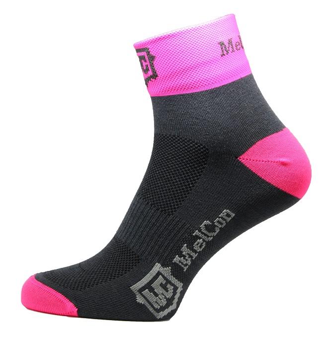 Ponožky MelCon bikers růžové Velikost: 35 - 38 EU