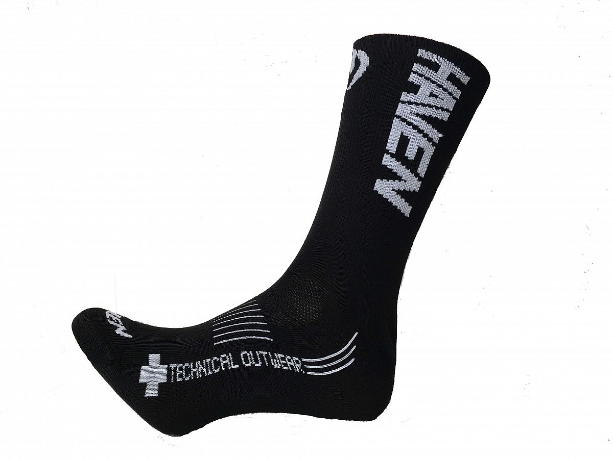 Ponožky HAVEN LITE Silver NEO LONG black/white 2 páry varianta: 4-5 (37-39) 2 páry