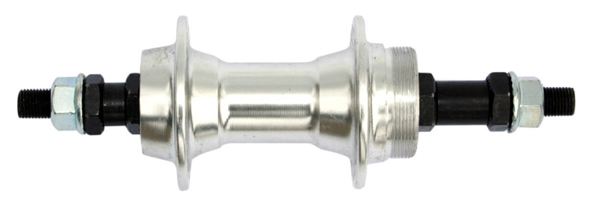 MAX1 náboj zadní ložiskový hliníkový stříbrný, 36 děr, 135mm x 3/8 x 175 mm
