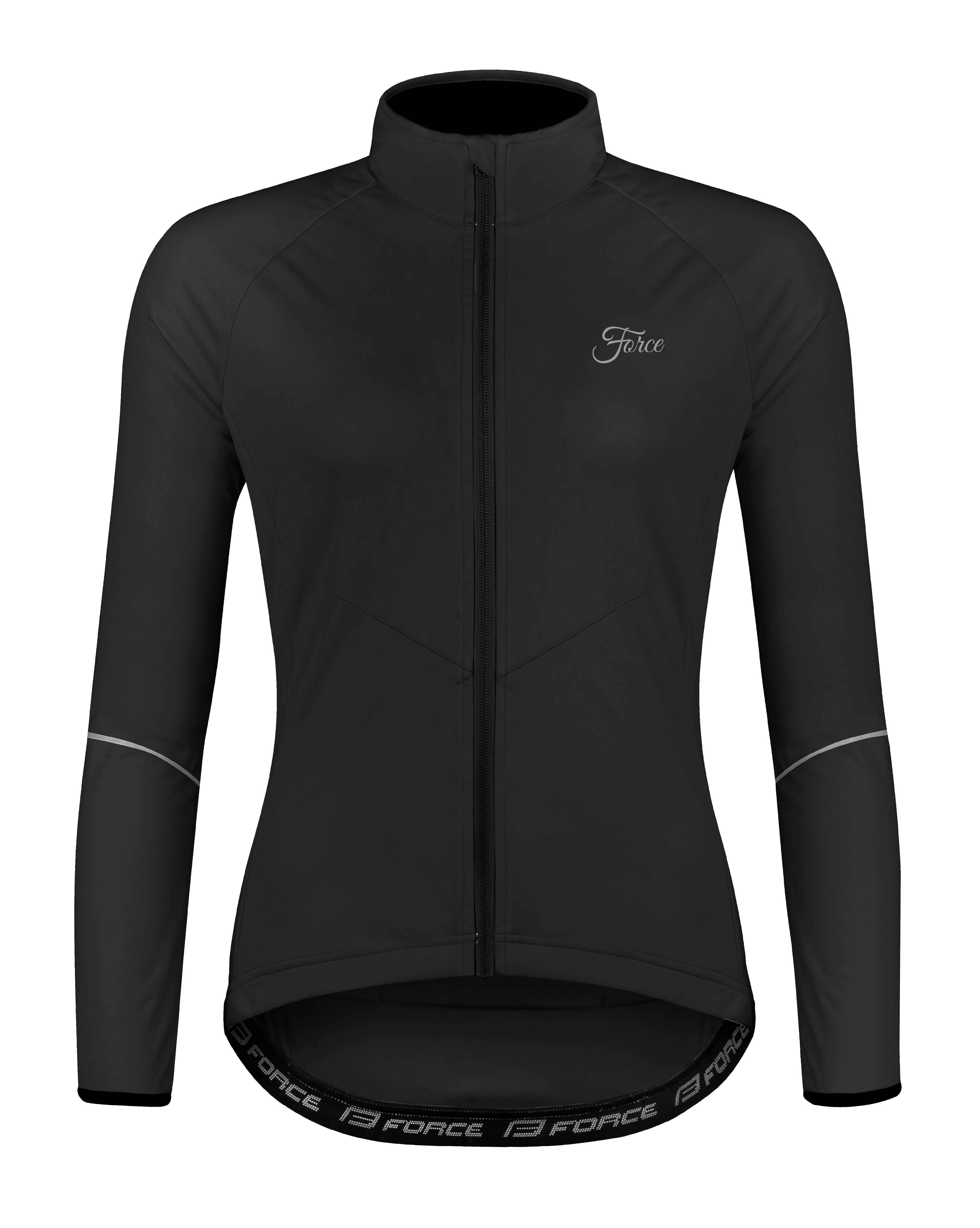 bunda FORCE ARROW LADY softshell, černá Velikost: L