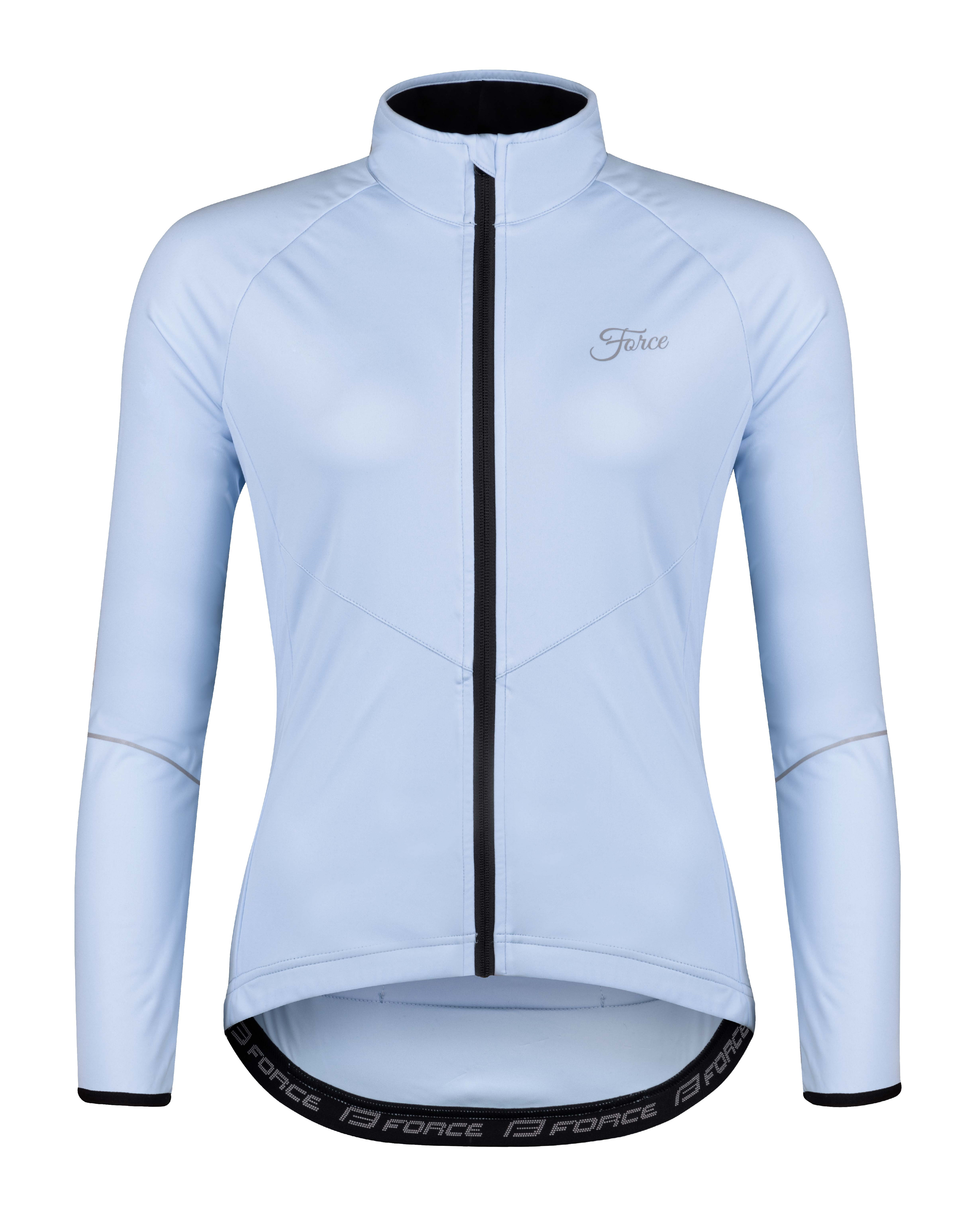 bunda FORCE ARROW LADY softshell, sv. modrá Velikost: S