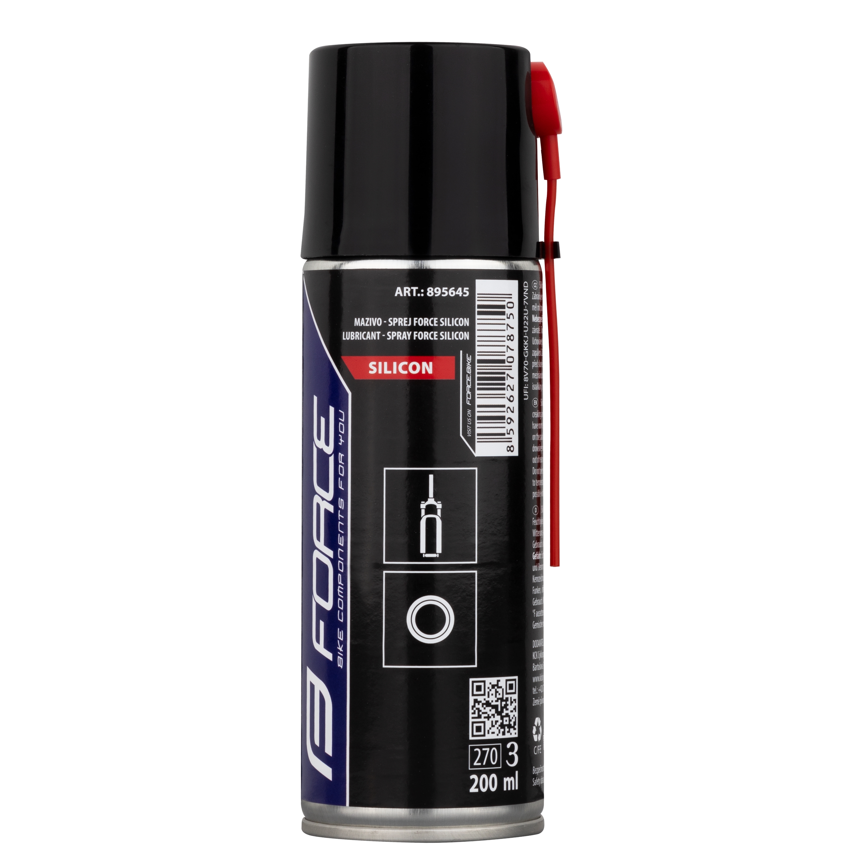 mazivo-sprej FORCE Silicon 200ml