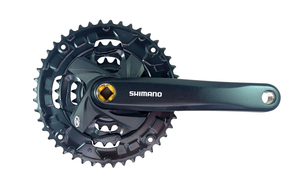 kliky Shimano Acera FC-M371 3x9 48/36/26z 175mm bez krytu černé original balení