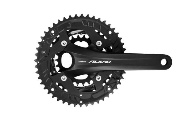 kliky Shimano Alivio FC-T4060 3x9 48/36/26z 175mm černé bez krytu original balen