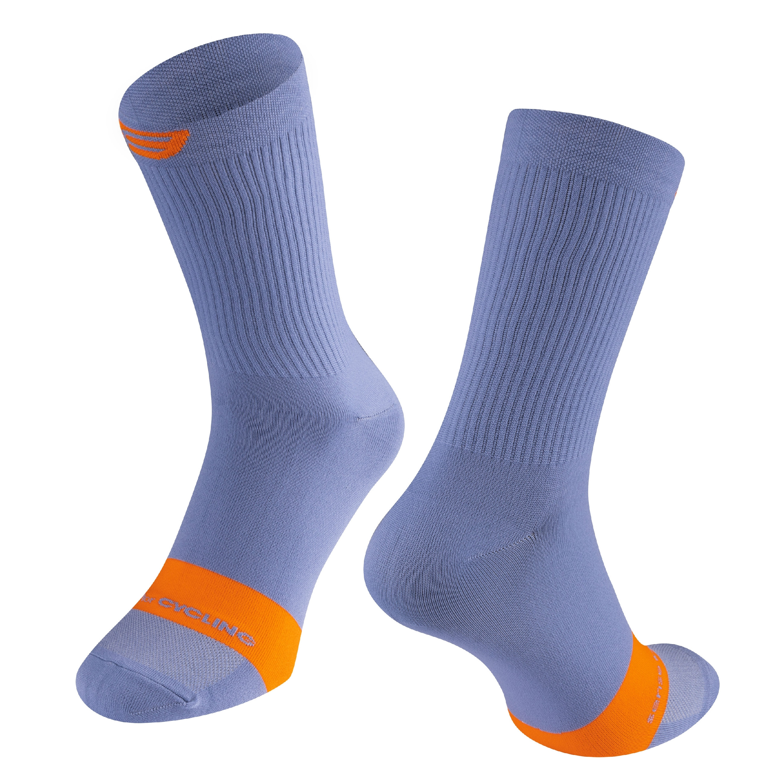 ponožky FORCE NOBLE, šedo-oranžové S-M/36-41 Velikost: S-M