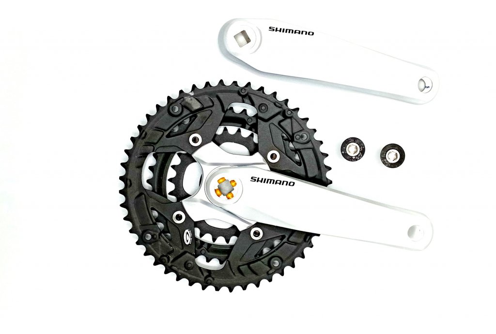 kliky Shimano FC-M431 3x9 48/36/26z 170mm stříbrné servisní balení