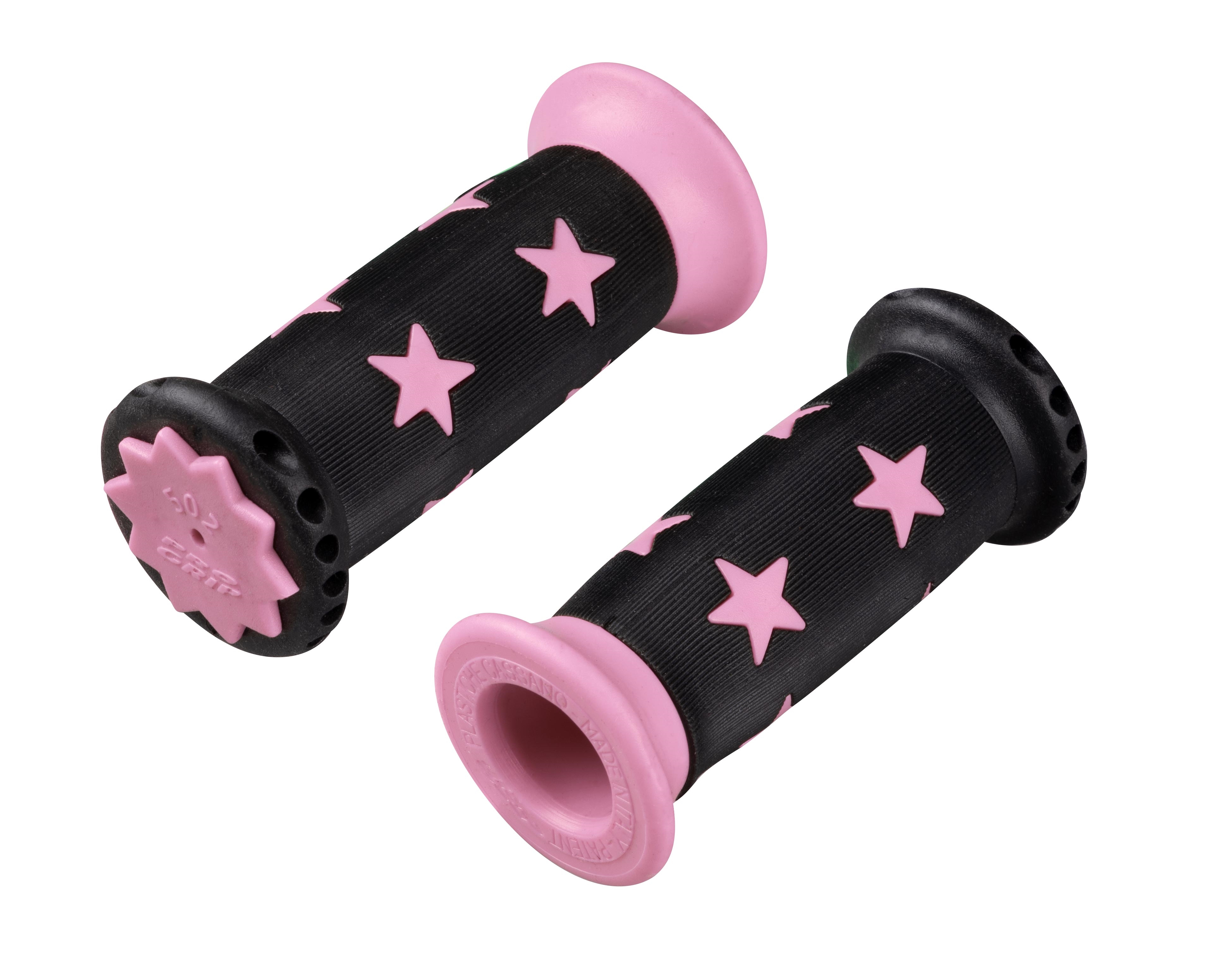 PRO GRIP madla STAR gumová dětská, černo-růžová, OEM Typ: nejištěná, materiál: guma