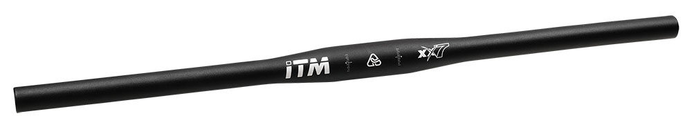 řídítka ITM XX7 MTB rovná 31,8/620 mm, Al, černá varianta: materiál: hliník, průměr řidítek: 31,8, typ: rovné, šířka: 620