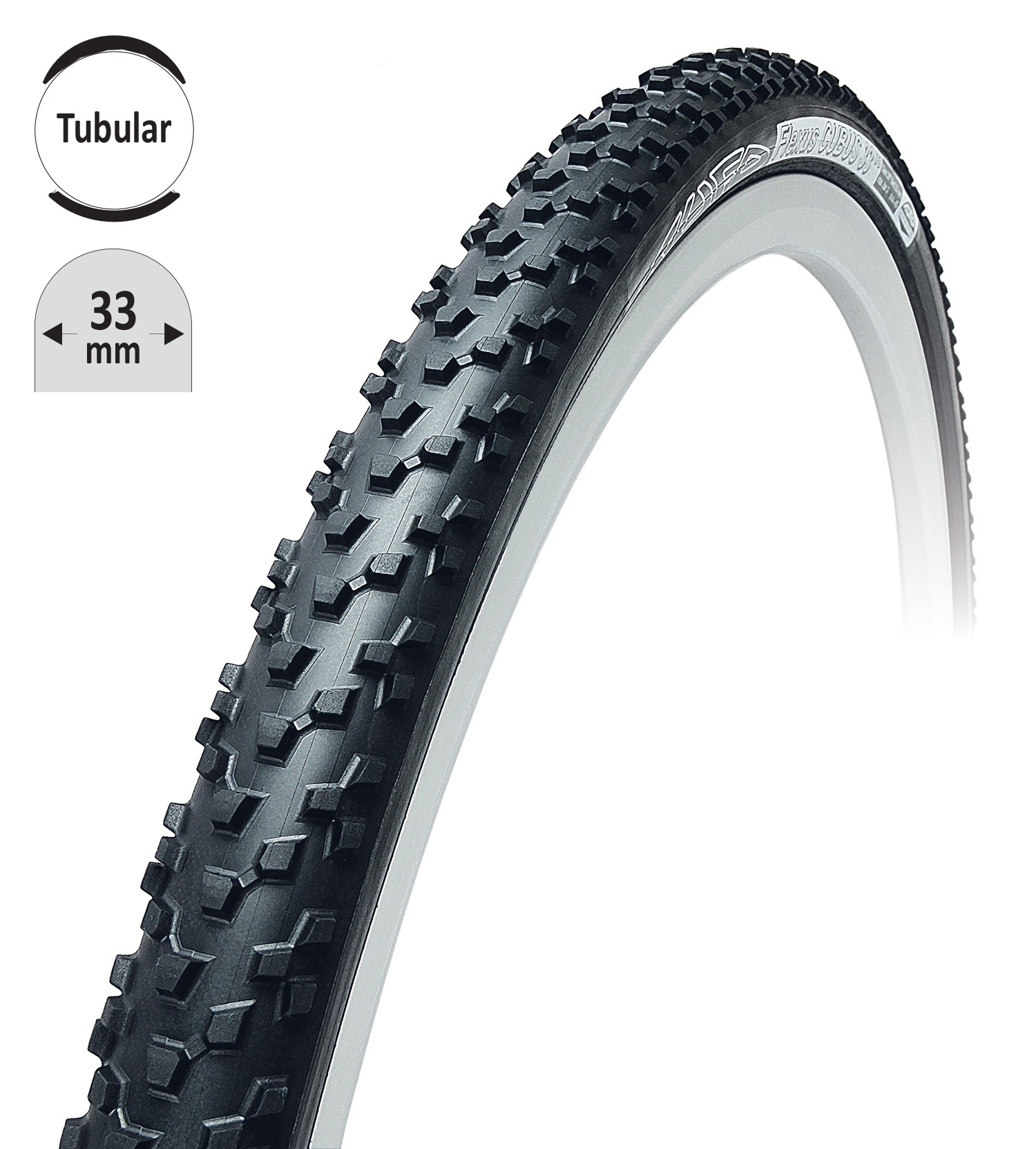 galuska TUFO FLEXUS CUBUS 33SG cros černá 28"/33mm